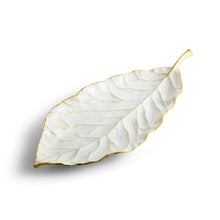 Load image into Gallery viewer, Winter Leaves Magnolia Dish by Michael Aram
