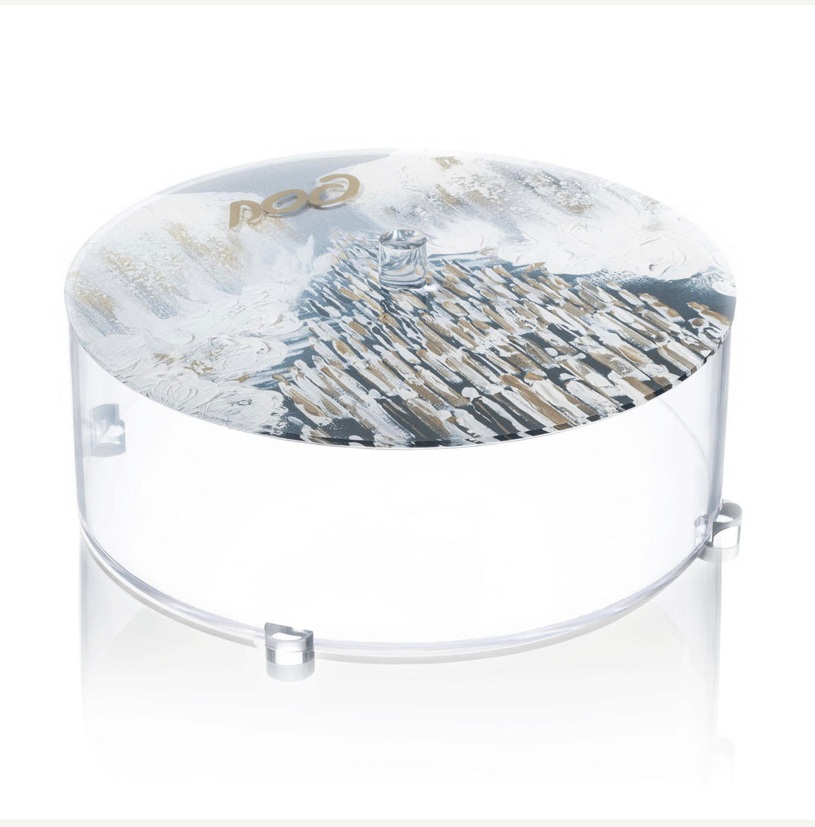 Motza Box Painted Matzo Box – House Of David Judaica