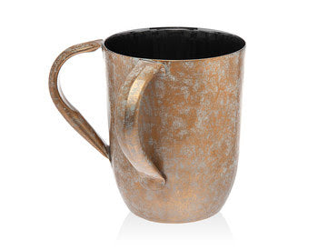 Gold Swirl Wash Cup